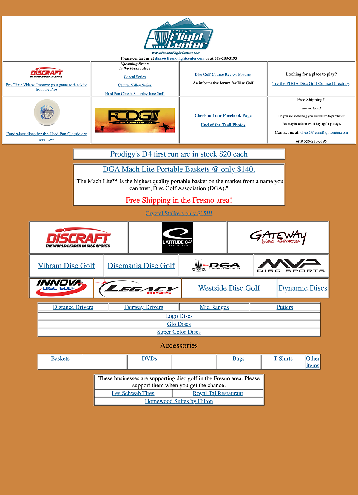 Previous Website Homepage